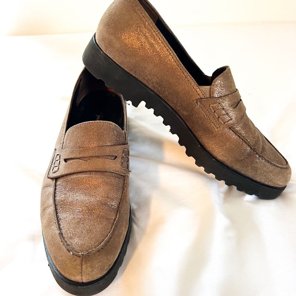 Paul Green Kianna Dex Bronze Platform Loafer